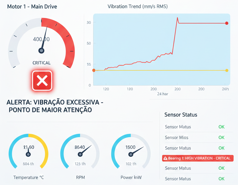 Manutenção Preditiva: Antecipe falhas e elimine paradas